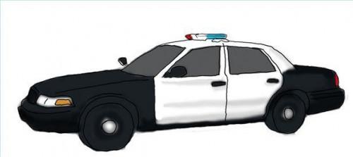 Come disegnare veicoli della polizia