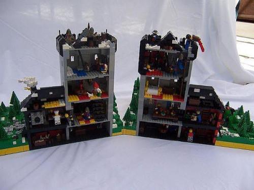 Come fare un castello di Lego