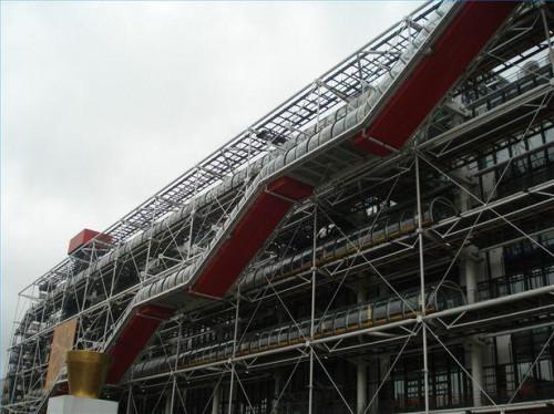 La storia del centro Pompidou