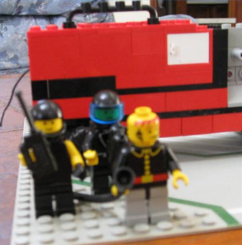 Camion dei pompieri LEGO fatti in casa