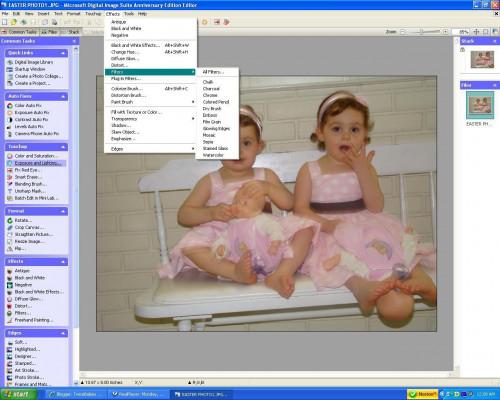 Come modificare una foto a colori in una foto di seppia con Software di Microsoft Digital Image
