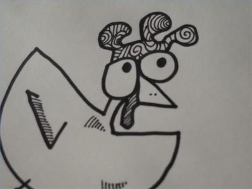 Come disegnare un pollo