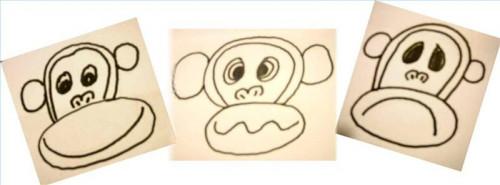Come disegnare una scimmia Cartoon