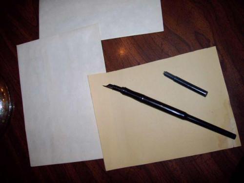 Come mettere le cartucce di inchiostro nel manoscritto penne calligrafiche