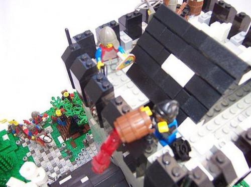 Come fare un castello di Lego