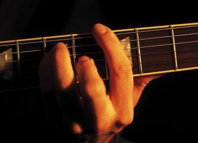 Posizionamento del dito per iniziare lezioni di chitarra