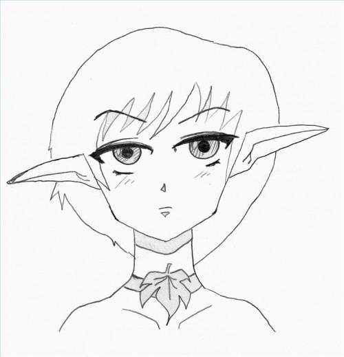 Come disegnare Anime elfi