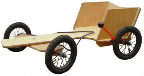Come costruire un go-cart in legno