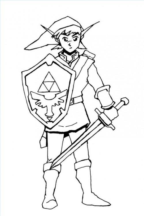 Come disegnare Link